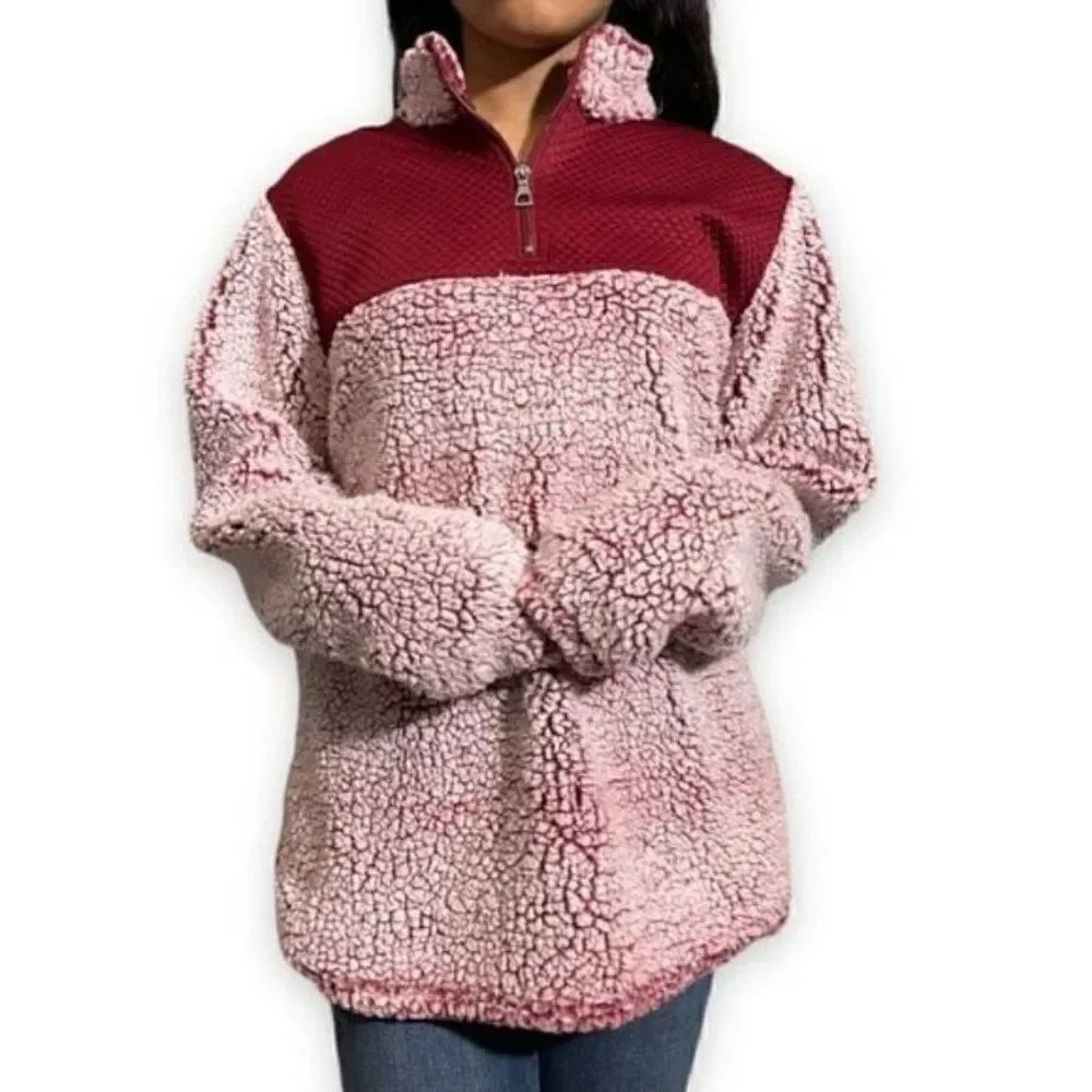 Fuzzy Teddy Pullover - Picture 2 of 9